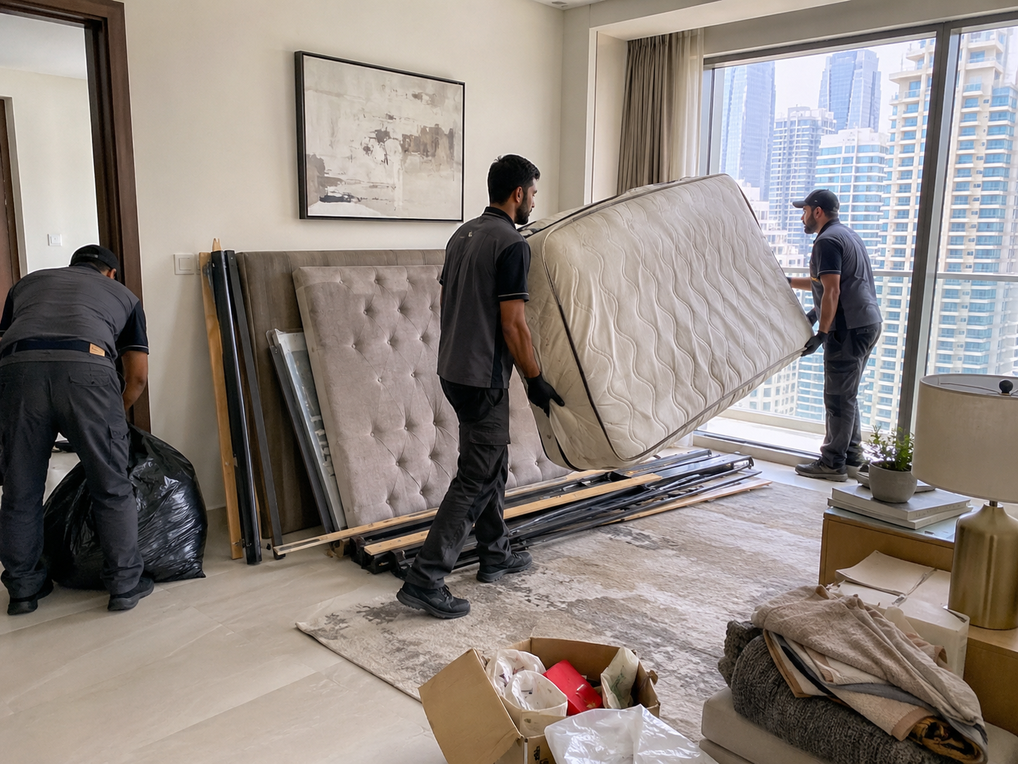 Bed removal in Dubai