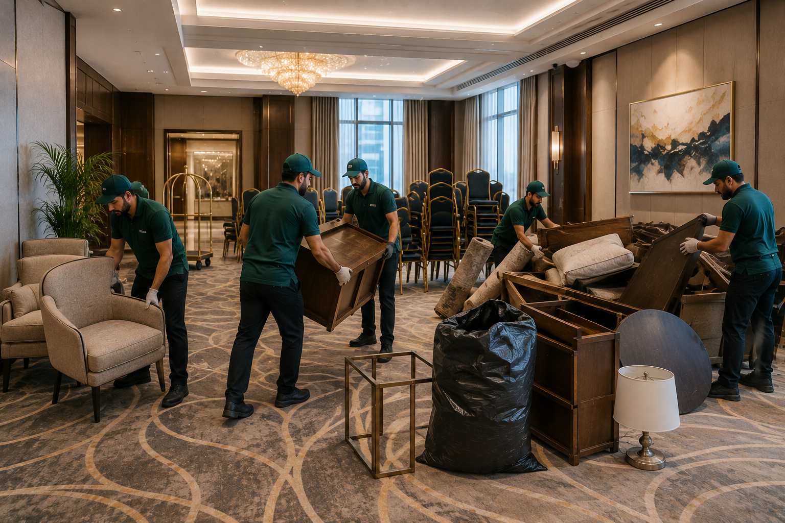 Best hotel junk removal service in Dubai