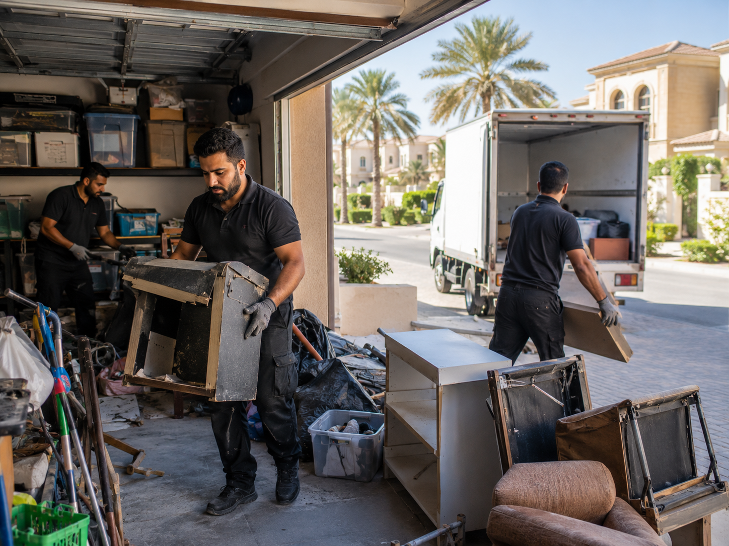 Garage cleanout in Dubai