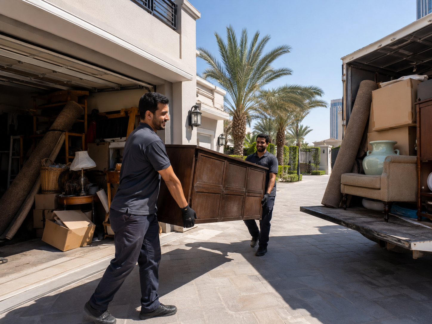 Garage junk removal Dubai