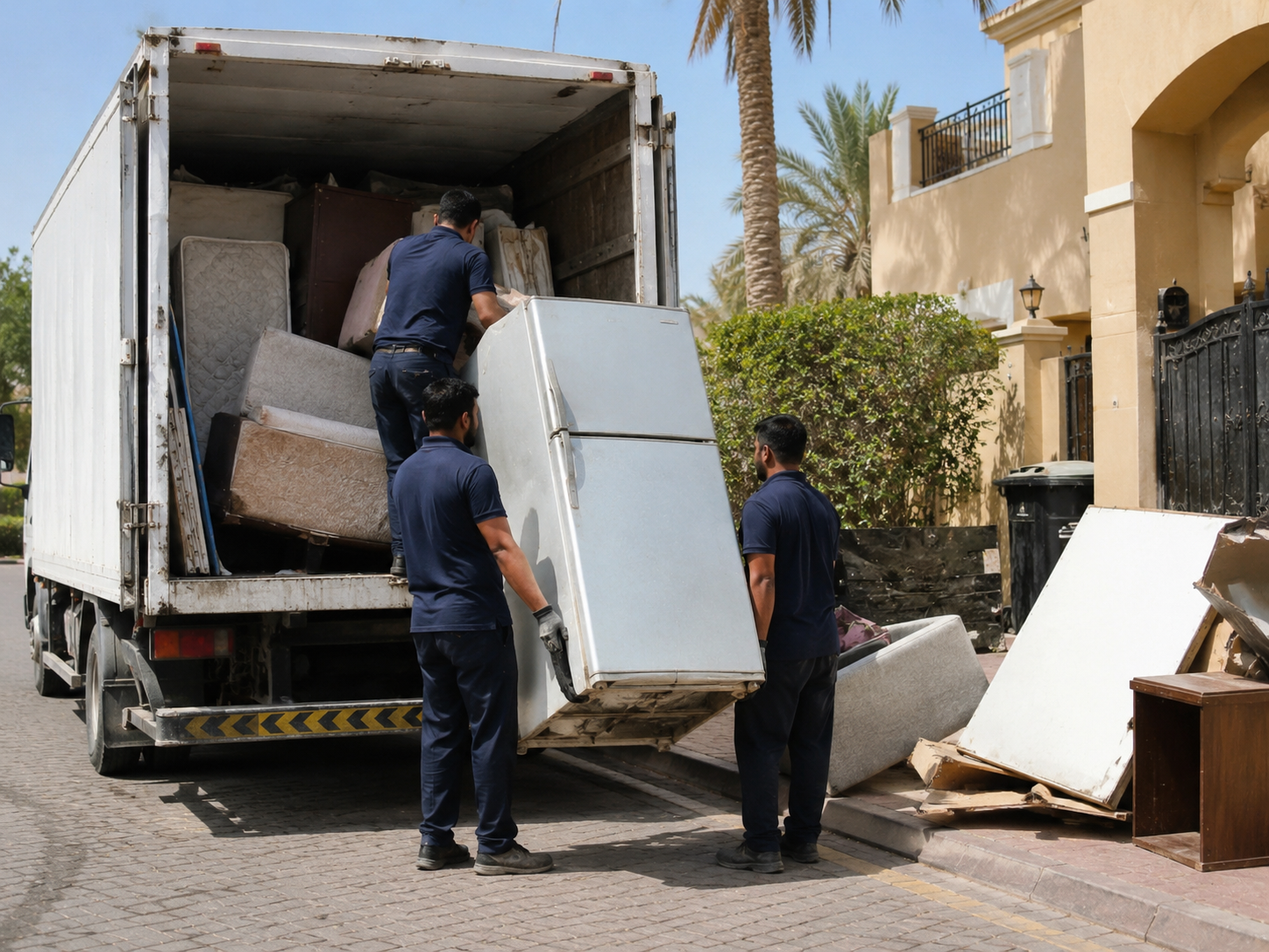 Old refrigerator removal in Dubai