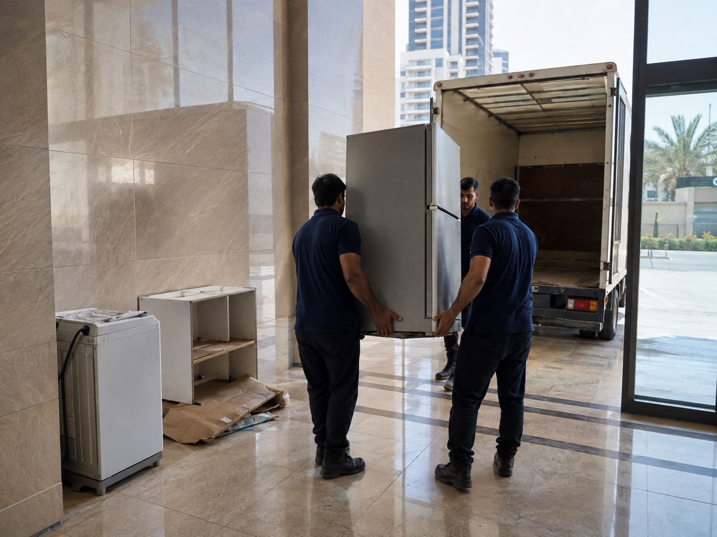 Refrigerator junk removal Dubai