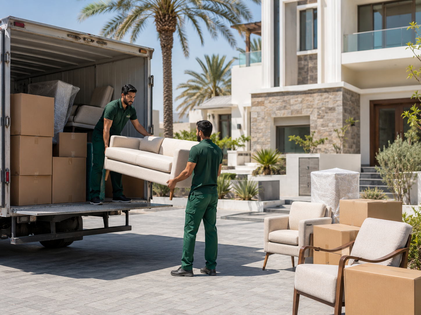 Villa junk removal service in Dubai